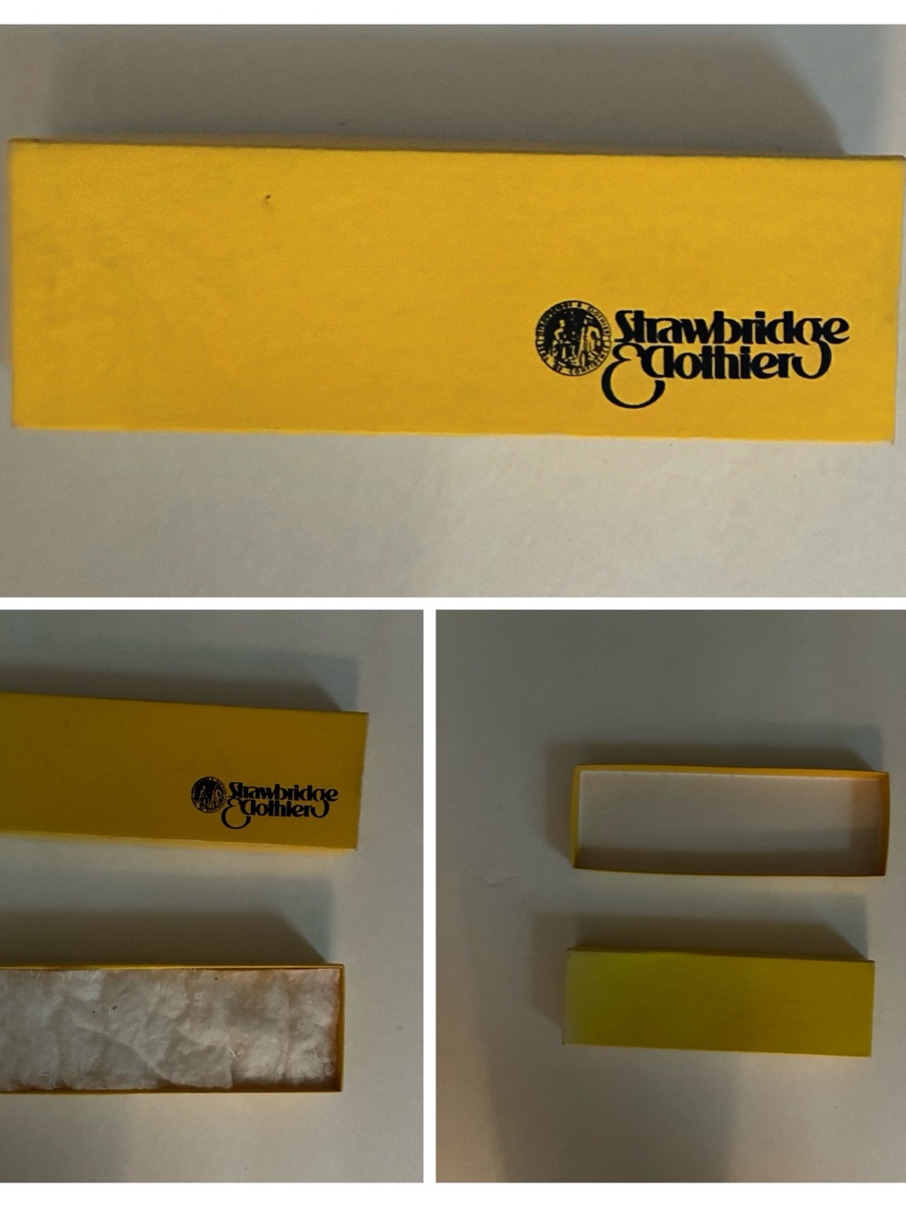 Strawbridge & Clothier GUC Small Oblong Rectangular Jewelry Box C.  1990’s. VTG